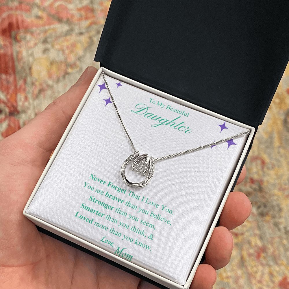 Gift for Daughter - Never Forget That I Love You
