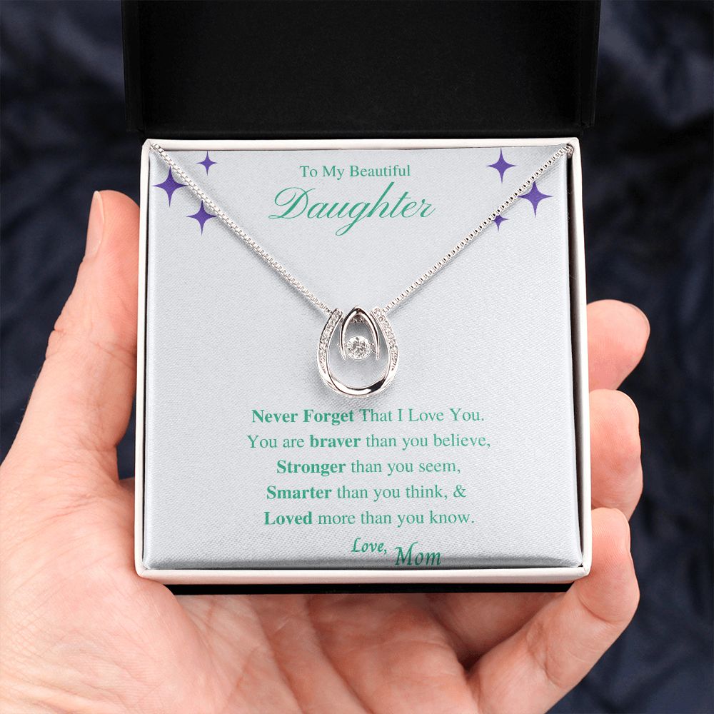 Gift for Daughter - Never Forget That I Love You