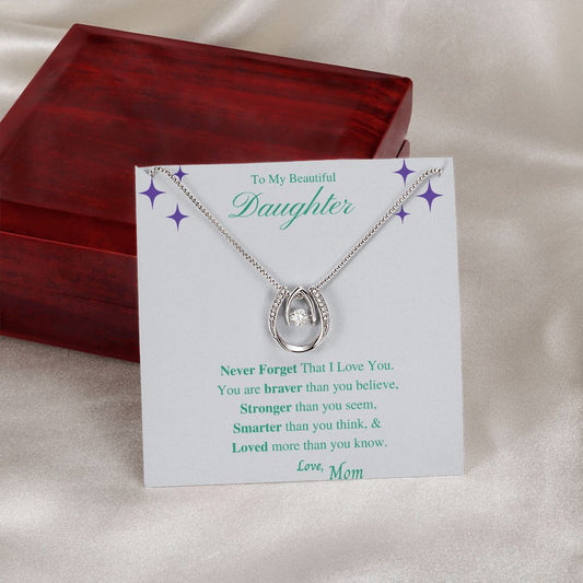 Gift for Daughter - Never Forget That I Love You